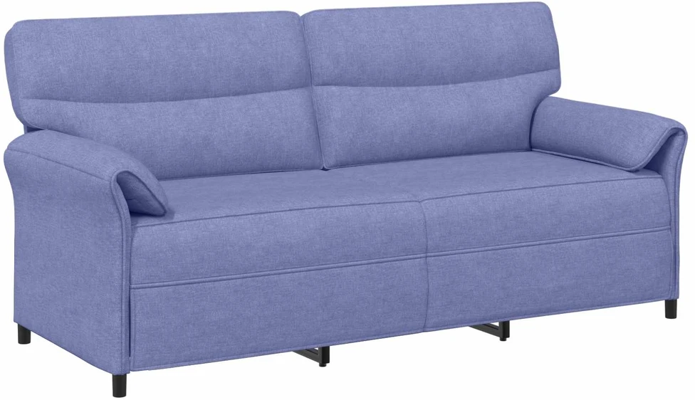 3-Vietis Sofa 3 vietos Džinsinės mėlynos 198 x 83 x 95 cm