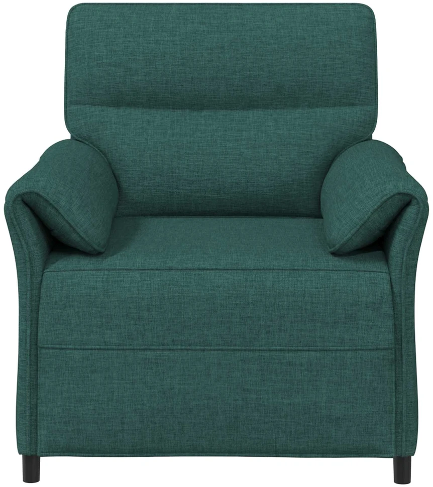 1 vietos sofa Tamsiai žalia 88 x 83 x 95 cm Audinys