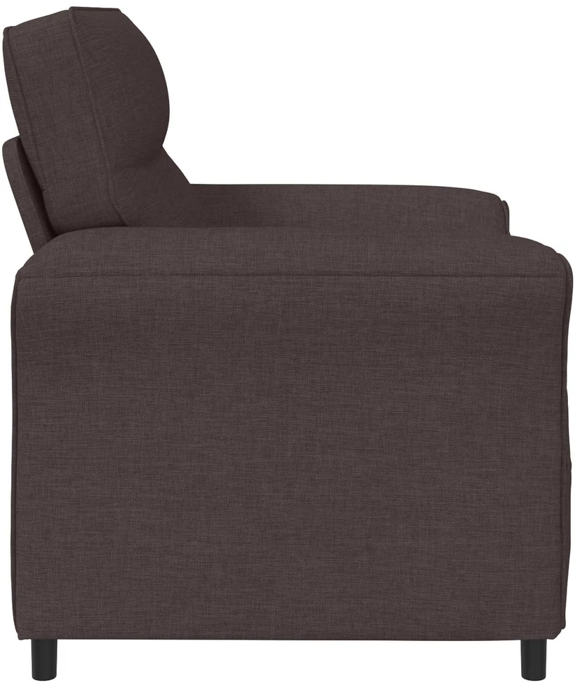 1 vietos sofa Tamsiai rudas 88 x 83 x 95 cm Audinys