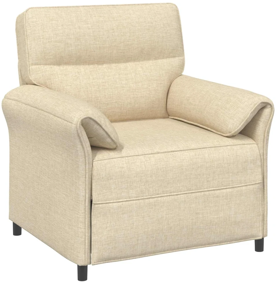 1 vietos sofa Kreminė 88 x 83 x 95 cm Audinys