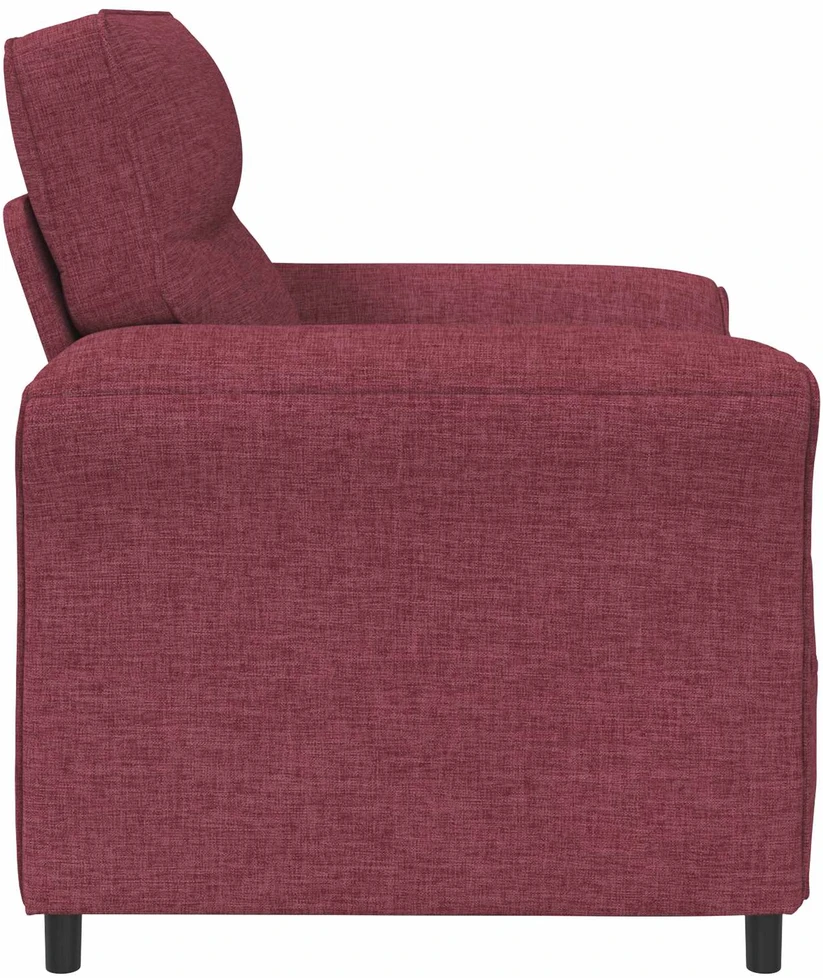 1 vietos sofa Vyno raudona 88 x 83 x 95 cm Audinys