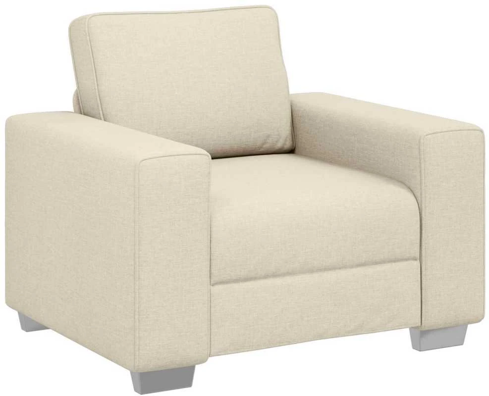 Sofa 2 vnt. Debesų pilka audinys