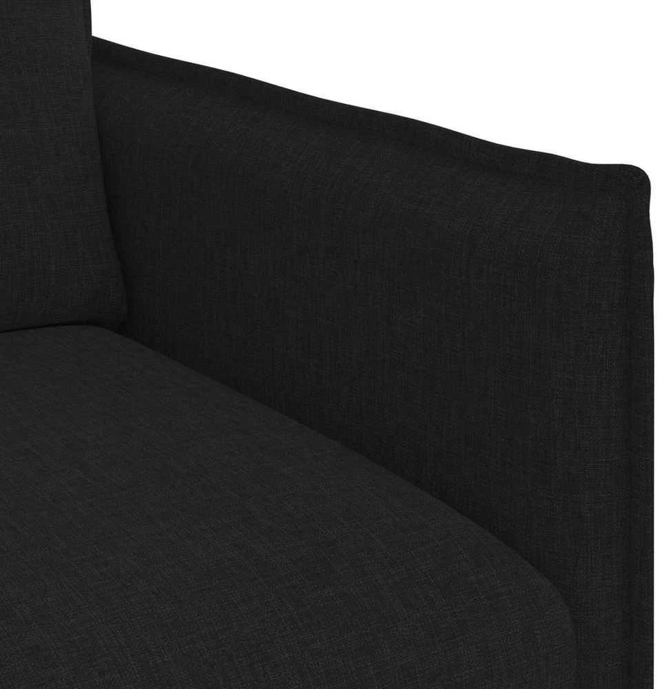 Sofa Sofos komplektas 2 vnt. Juoda Audinys