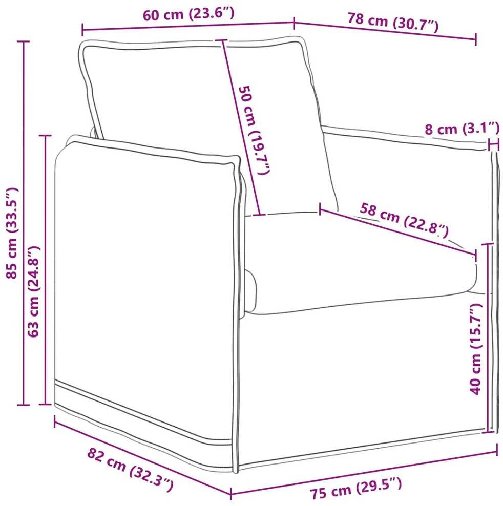 Sofa Sofos komplektas 2 vnt. Juoda Audinys