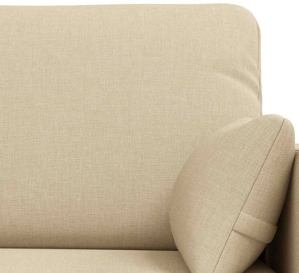 Sofa Sofos komplektas 2 vnt. Kreminė audinys