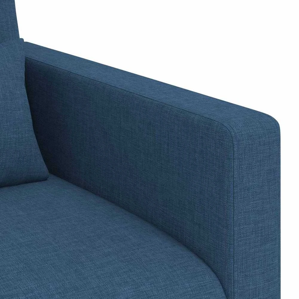 Sofa Sofos komplektas 2 vnt. Mėlyna audinys