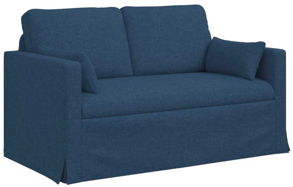 Sofa Sofos komplektas 2 vnt. Mėlyna audinys