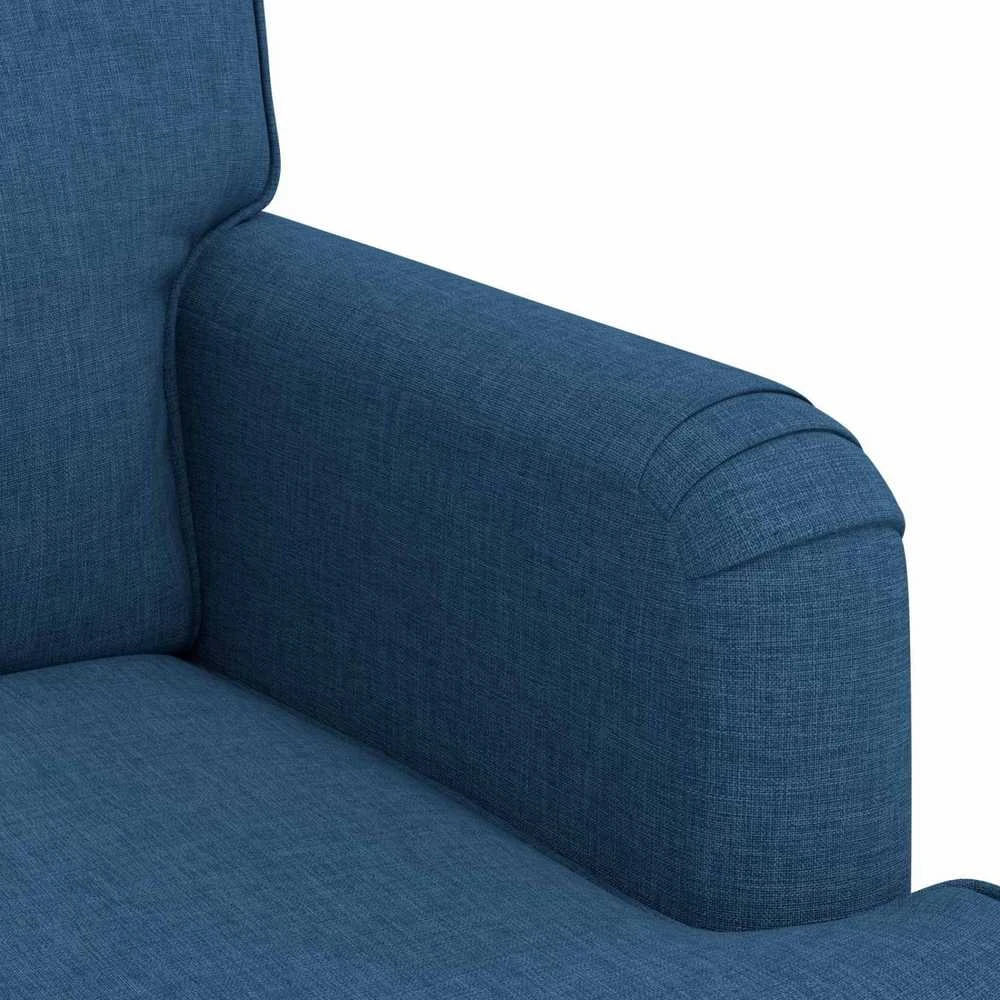 Sofa Sofos komplektas 2 vnt. Mėlyna audinys
