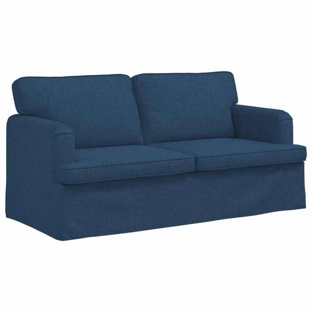 Sofa Sofos komplektas 2 vnt. Mėlyna audinys