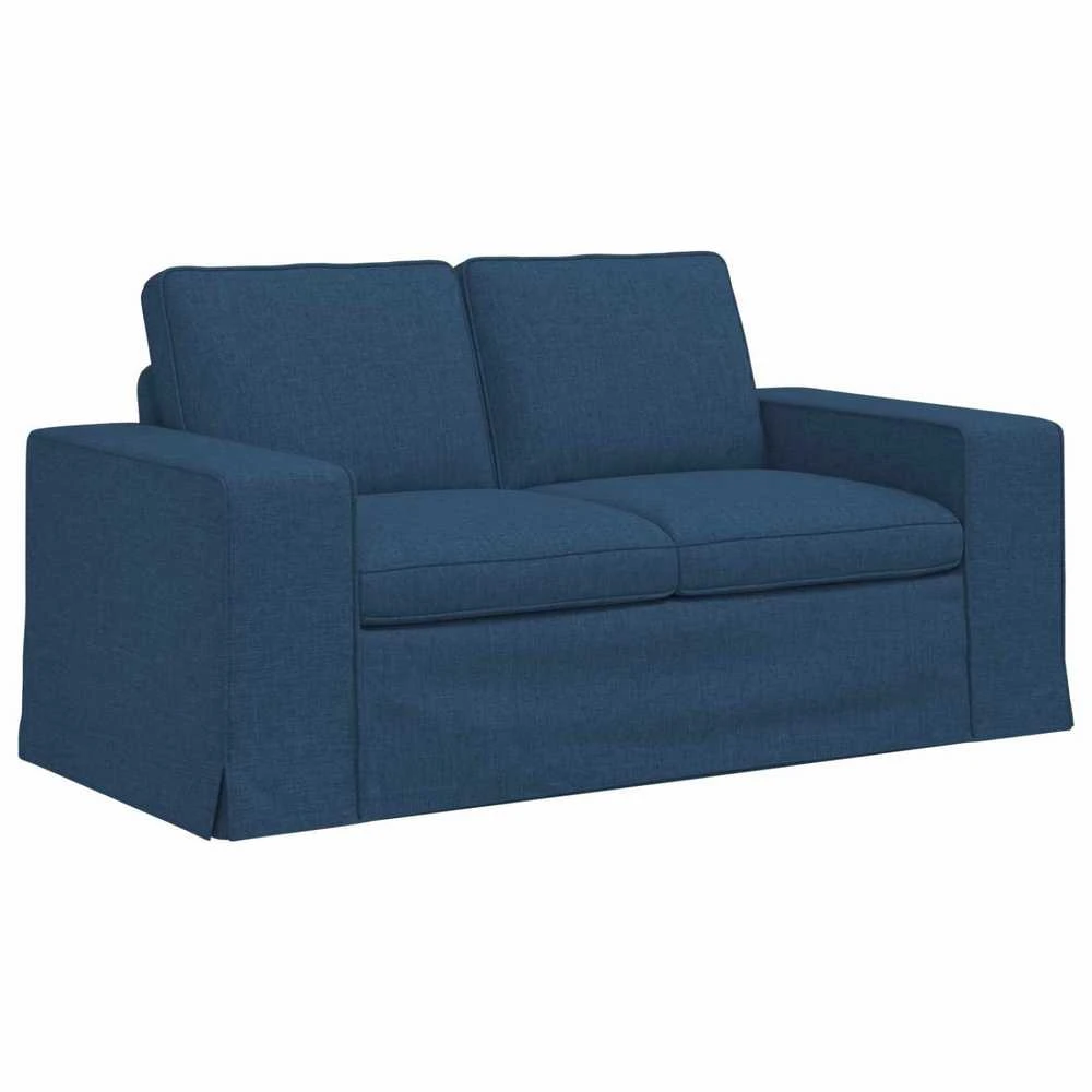 Sofa Sofos komplektas 2 vnt. Mėlyna audinys