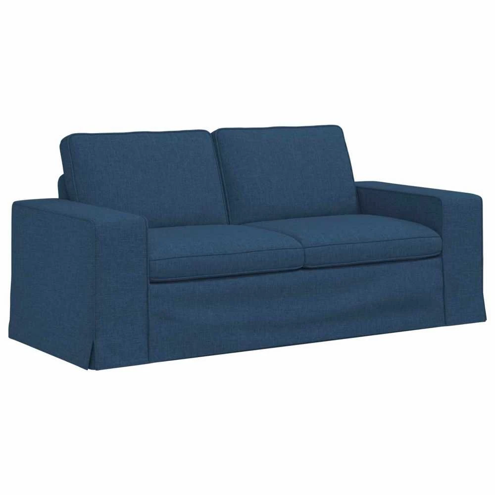 Sofa Sofos komplektas 2 vnt. Mėlyna audinys
