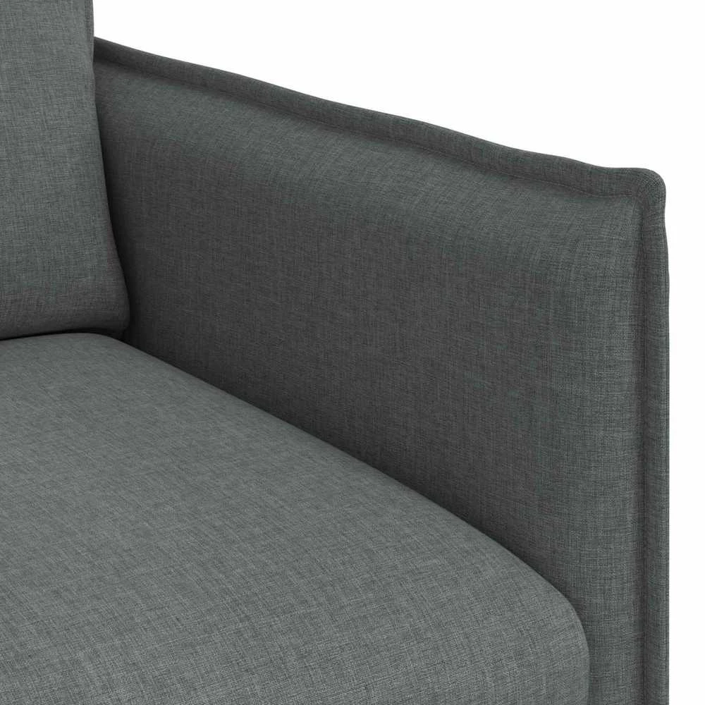 Sofa Sofos komplektas 2 vnt. Tamsiai pilka Audinys