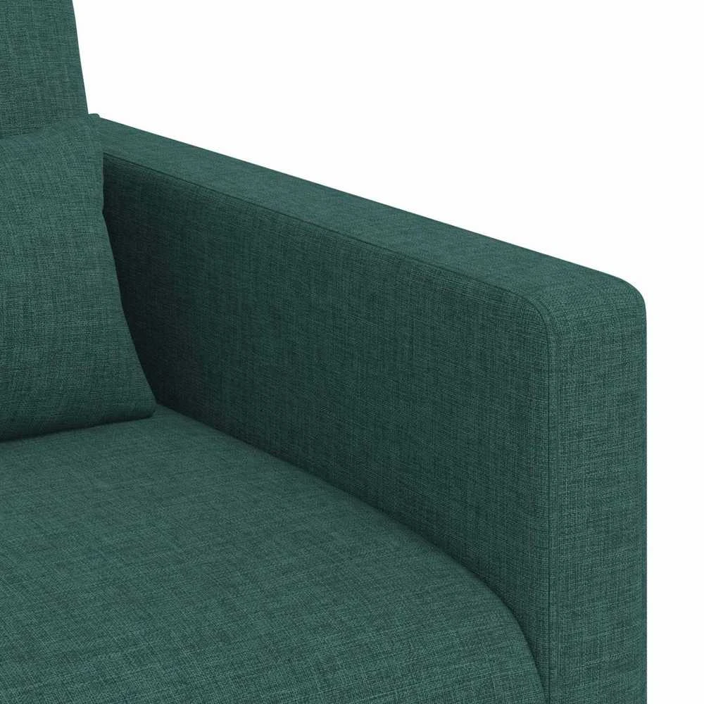 Sofa Sofos komplektas 2 vnt. Tamsiai žalia audinys
