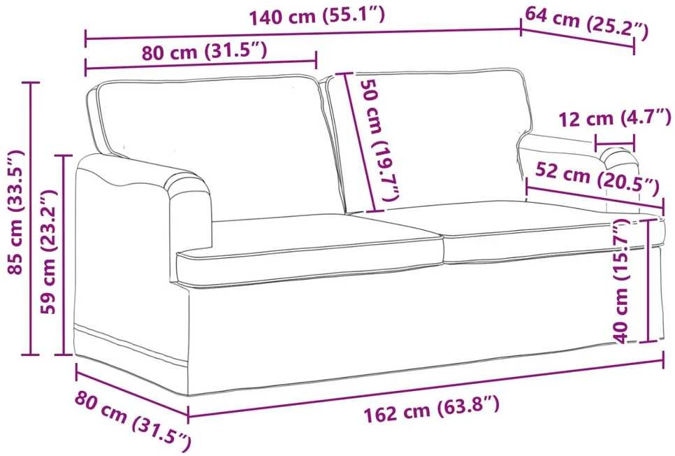Sofa Sofos komplektas 2 vnt. Tamsiai žalia audinys