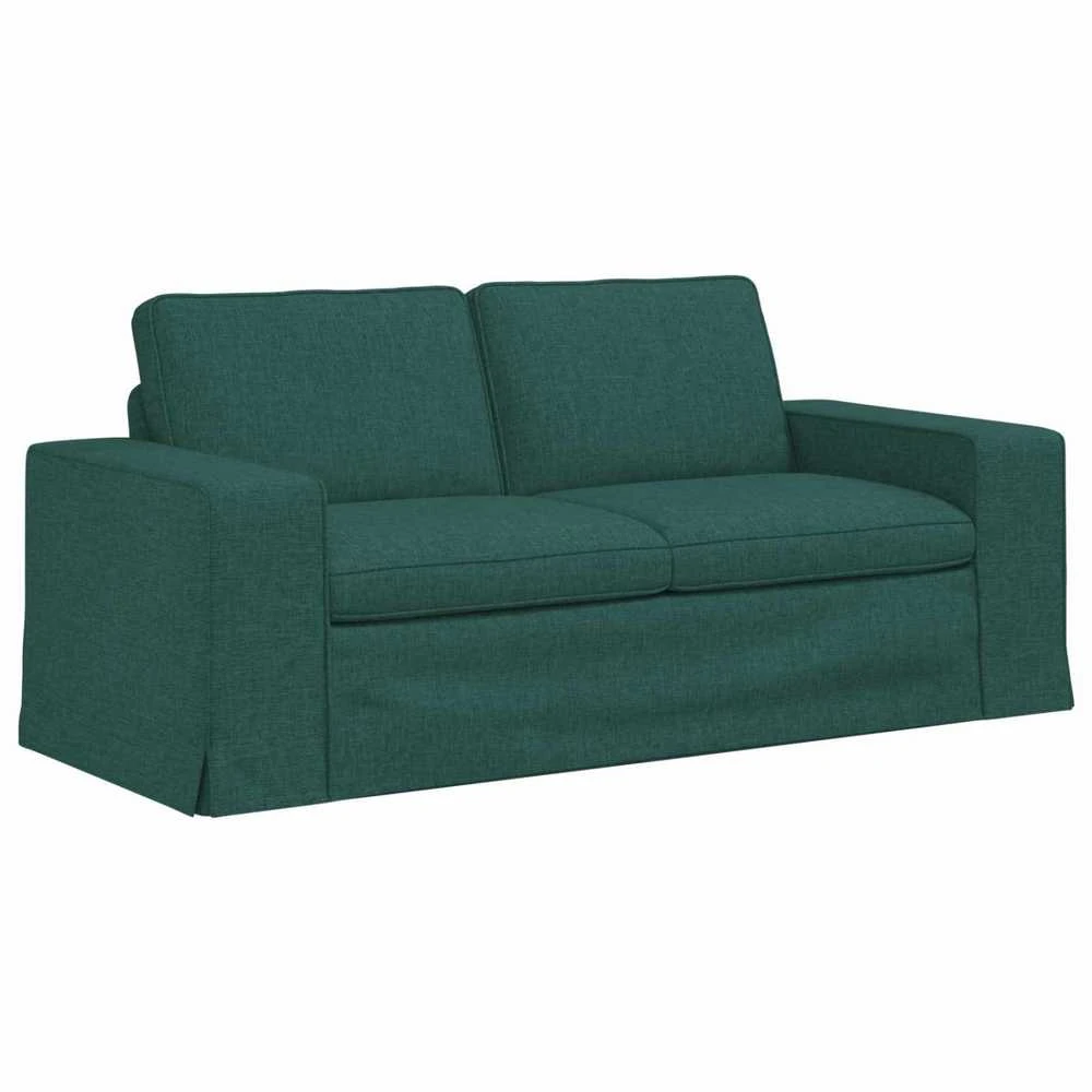 Sofa Sofos komplektas 2 vnt. Tamsiai žalia audinys