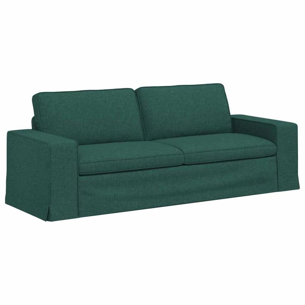 Sofa Sofos komplektas 2 vnt. Tamsiai žalia audinys