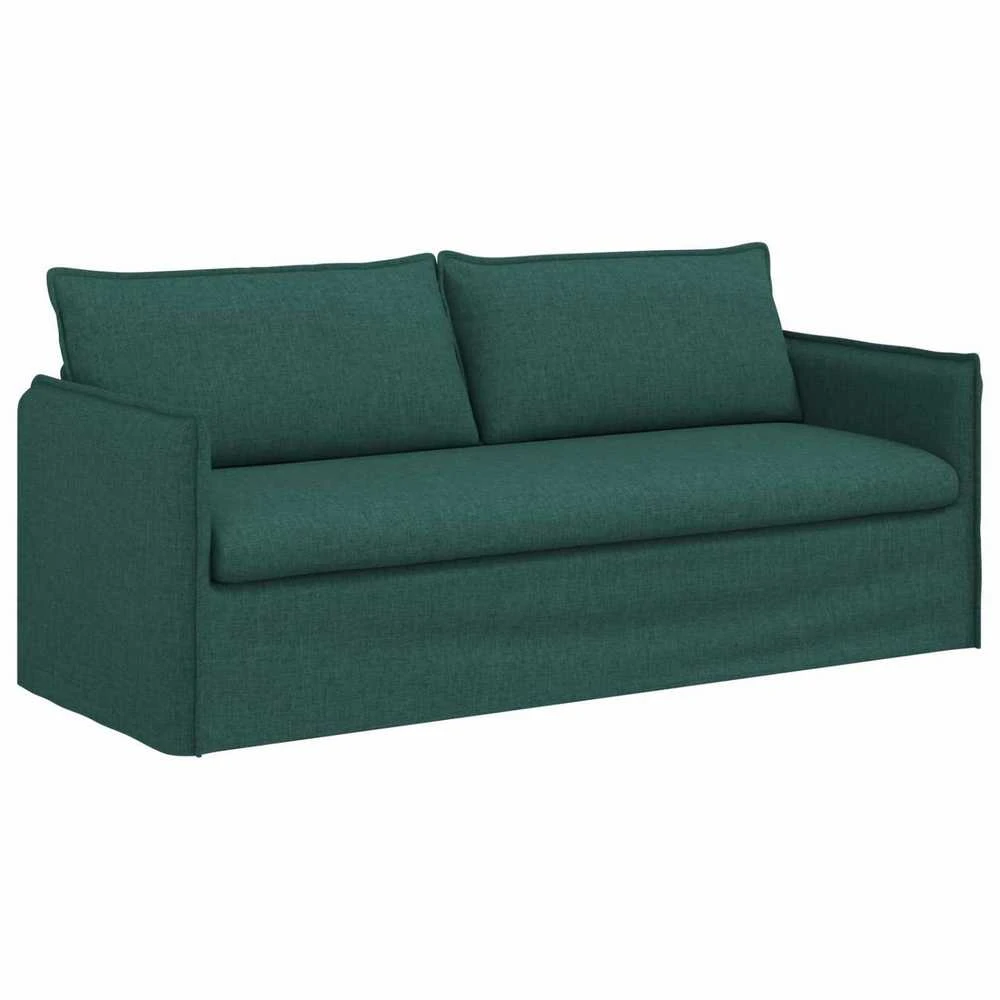 Sofa Sofos komplektas 2 vnt. Tamsiai žalia Audinys