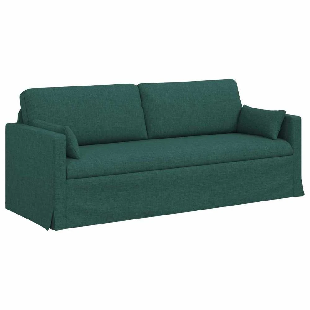 Sofa Sofos komplektas 2 vnt. Tamsiai žalia audinys