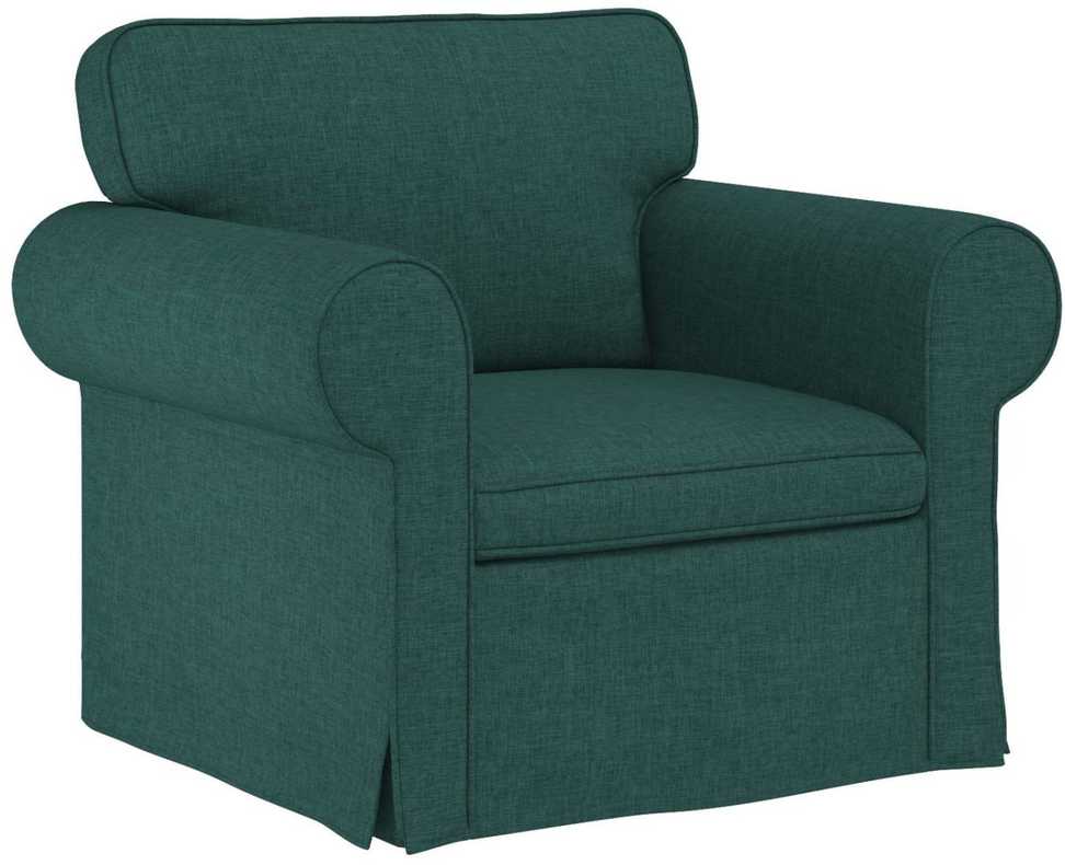Sofa Sofos komplektas 2 vnt. Tamsiai žalia audinys