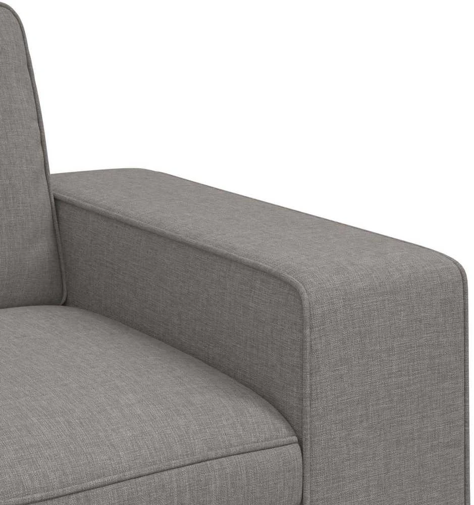 Sofa 2 pcs Taupe Metalas