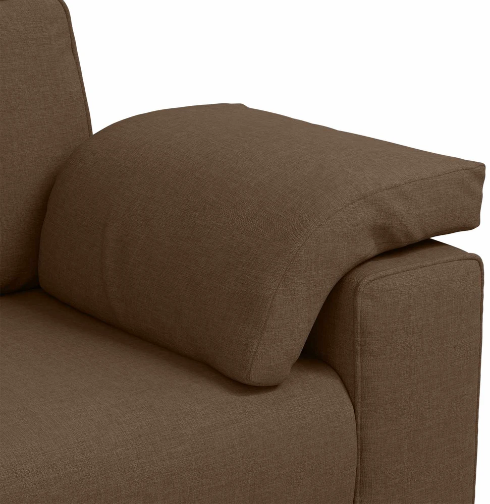 Sofa 2 vnt. Ruda audinys