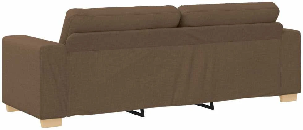 Sofa 3 vnt. Ruda Lino mišinio audinys