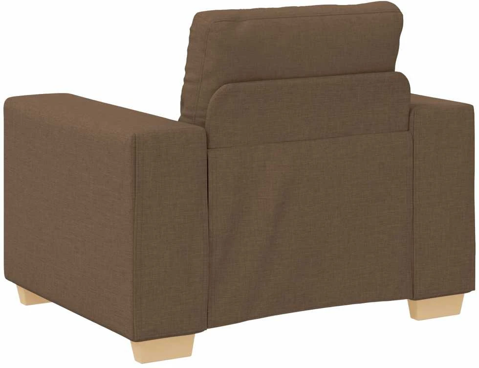Sofa 3 vnt. Ruda Lino mišinio audinys