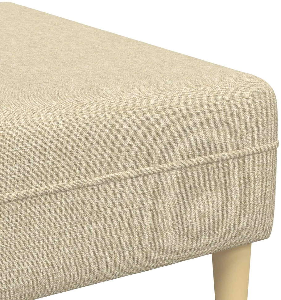 Sofa 3 vnt. Kreminė audinys