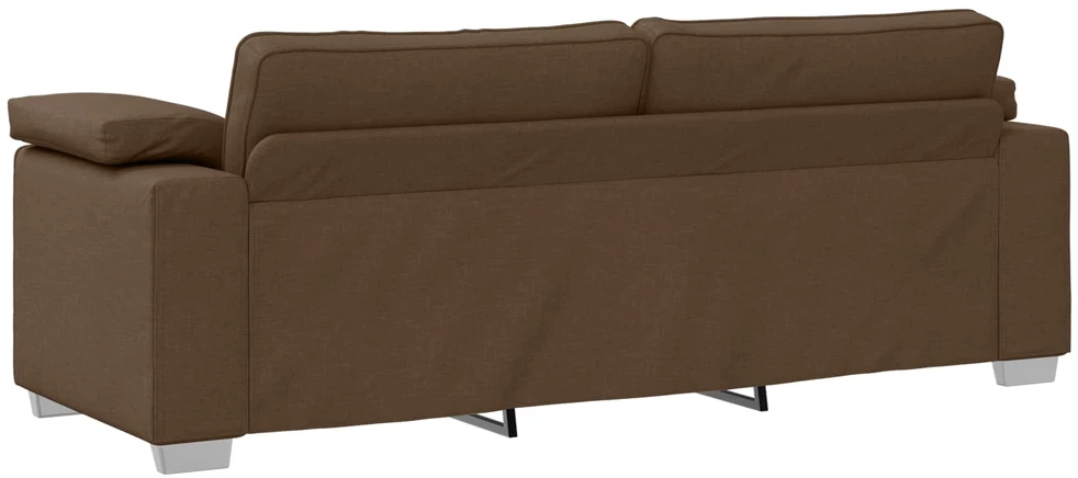 Sofa 3 vnt. Ruda Lino mišinio audinys