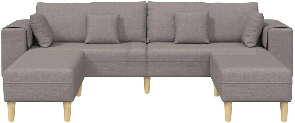 Sofa 3 vnt. Tortora audinys