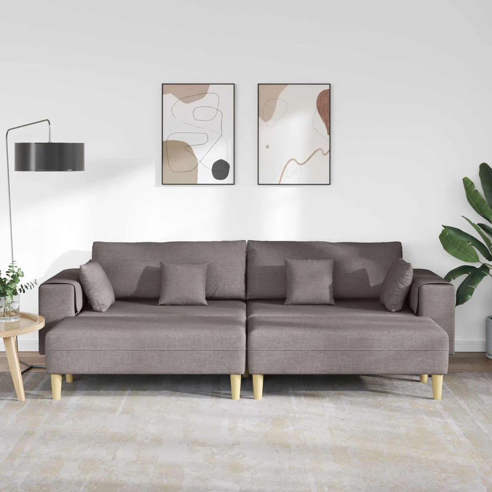 Sofa 3 vnt. Tortora audinys