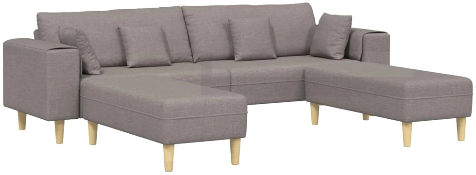Sofa 3 vnt. Tortora audinys