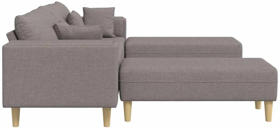 Sofa 3 vnt. Tortora audinys