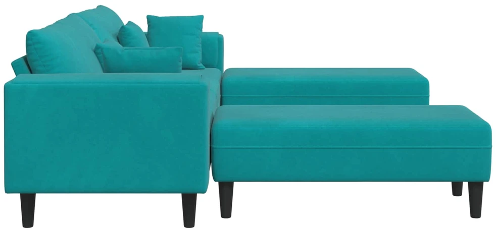 Sofa 3 vnt. Turkio Aksomas
