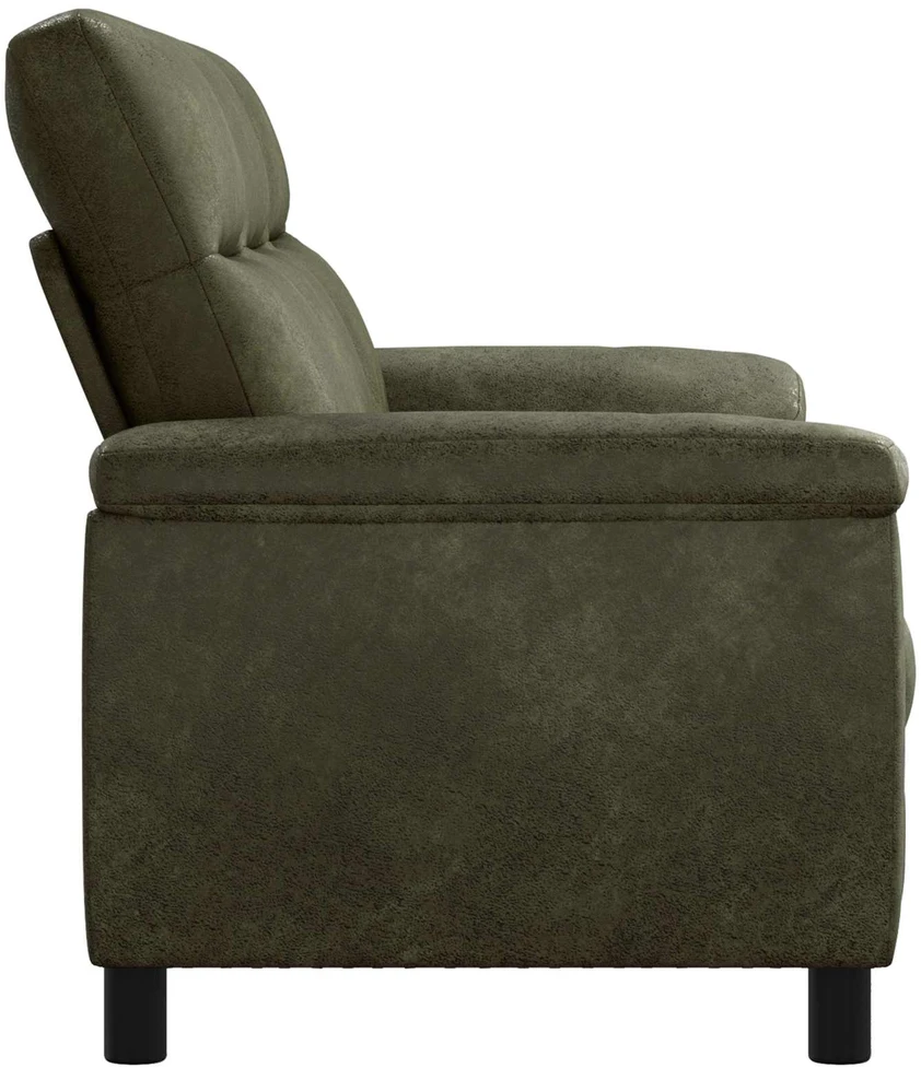 Sofa Armijos Žalia 214 x 90 x 95 cm Dirbtinė suedė oda