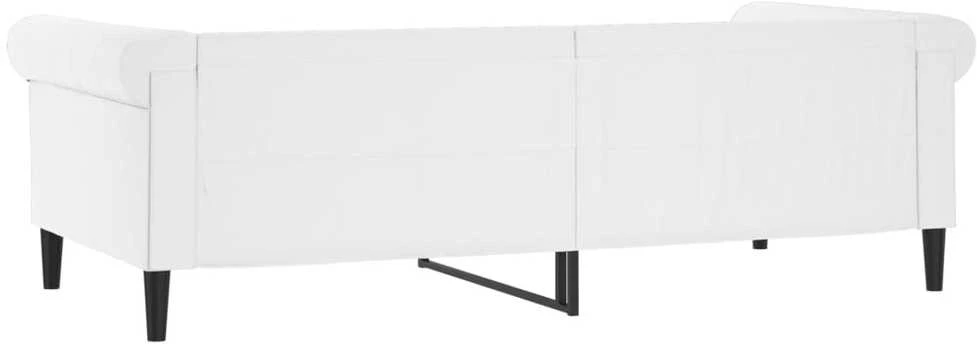 Sofa, baltos spalvos, 80x200cm, dirbtinė oda