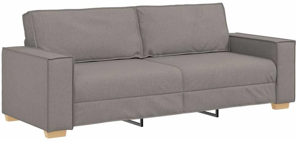 3-Vietis Sofa Taupe 220 cm audinys