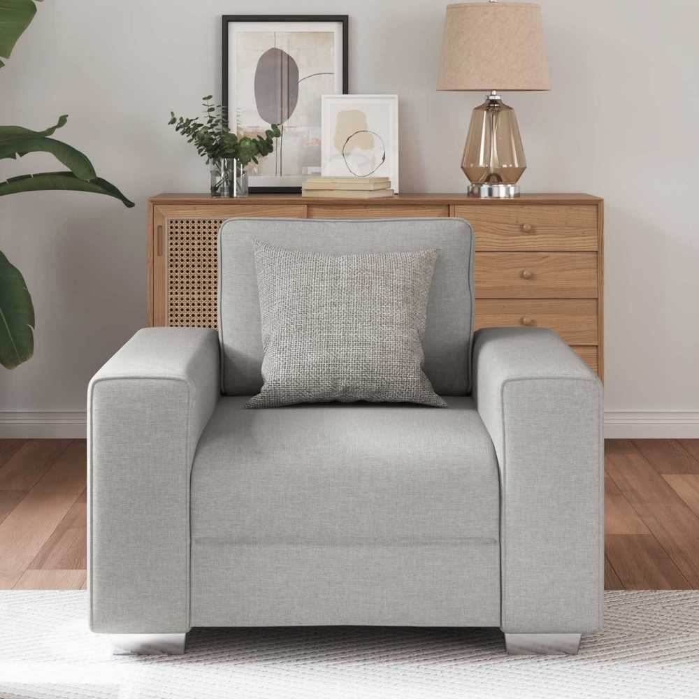 Sofa Debesų pilka 100 x 80 x 82 cm audinys