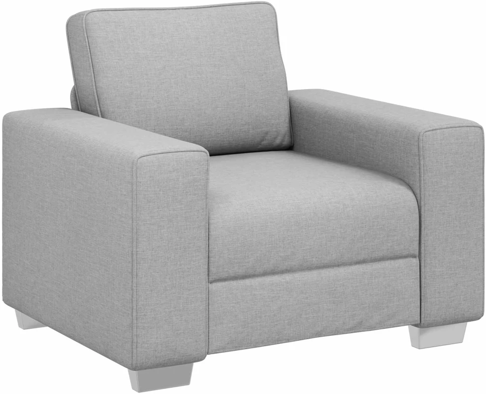 Sofa Kėdė Debesų pilka 100 cm audinys