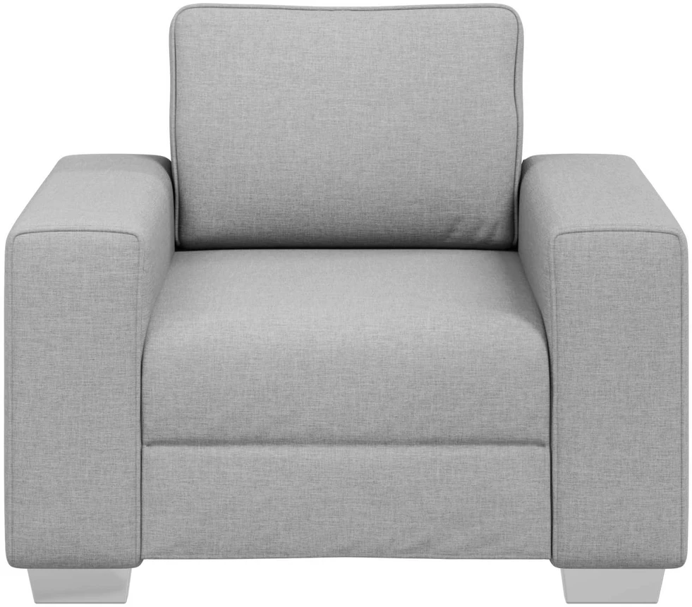 Sofa Kėdė Debesų pilka 100 cm audinys
