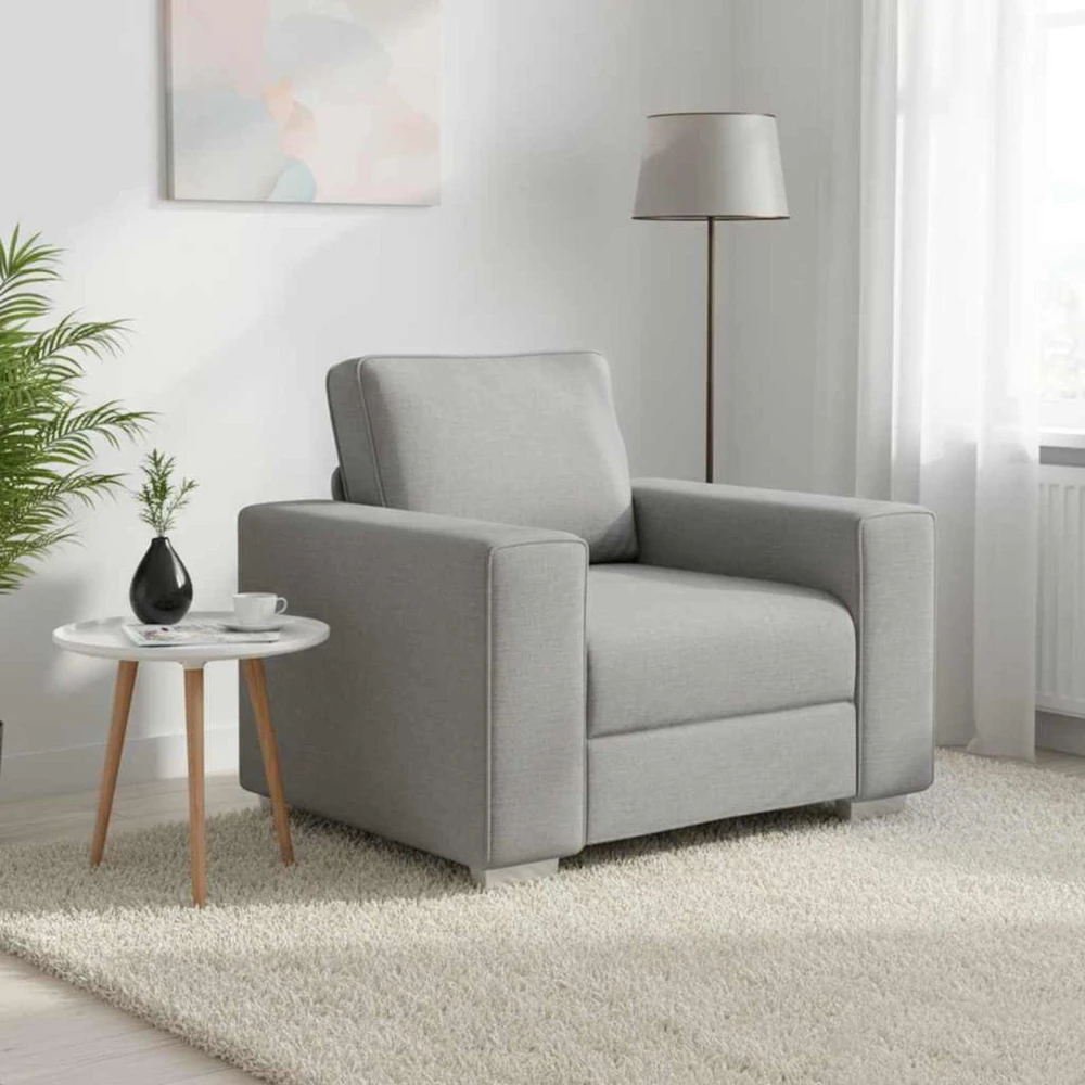 Sofa Kėdė Debesų pilka 100 cm audinys