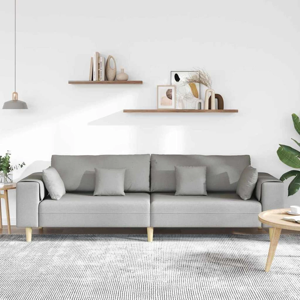 Sofa Debesų pilka 250 x 77 x 76 cm audinys