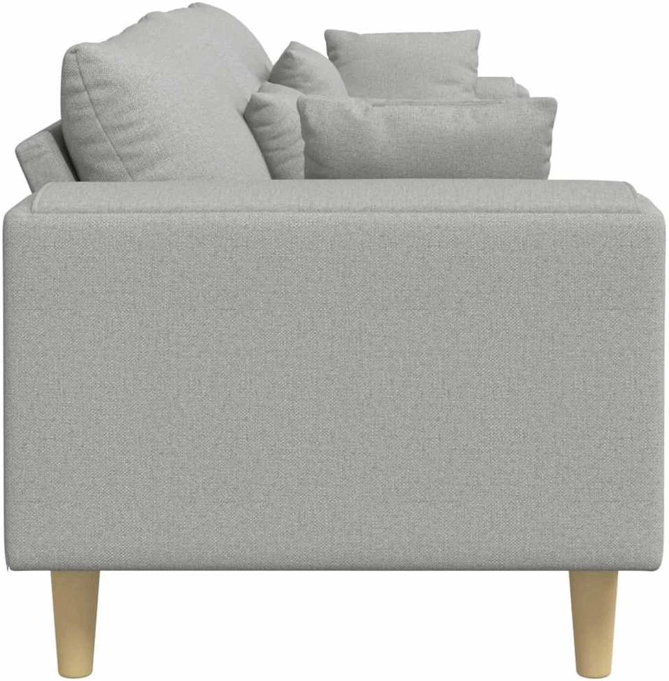 Sofa Debesų pilka 250 x 77 x 76 cm audinys