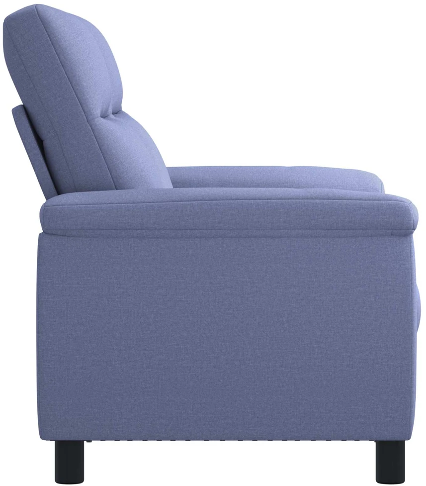 Sofa Džinsinės mėlynos 158 x 90 x 95 cm Audinys