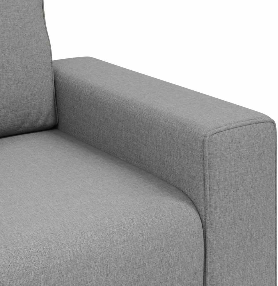 Sofa Debesų pilka 100 x 80 x 82 cm audinys