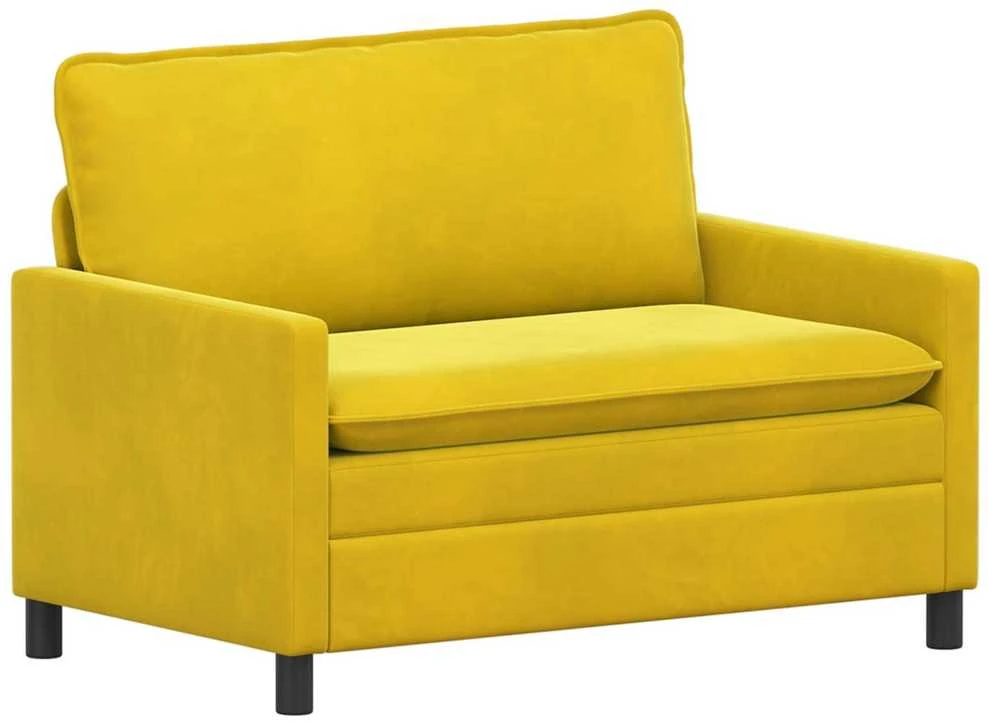 Sofa Geltona 126 x 81 x 87,5 cm Aksomas