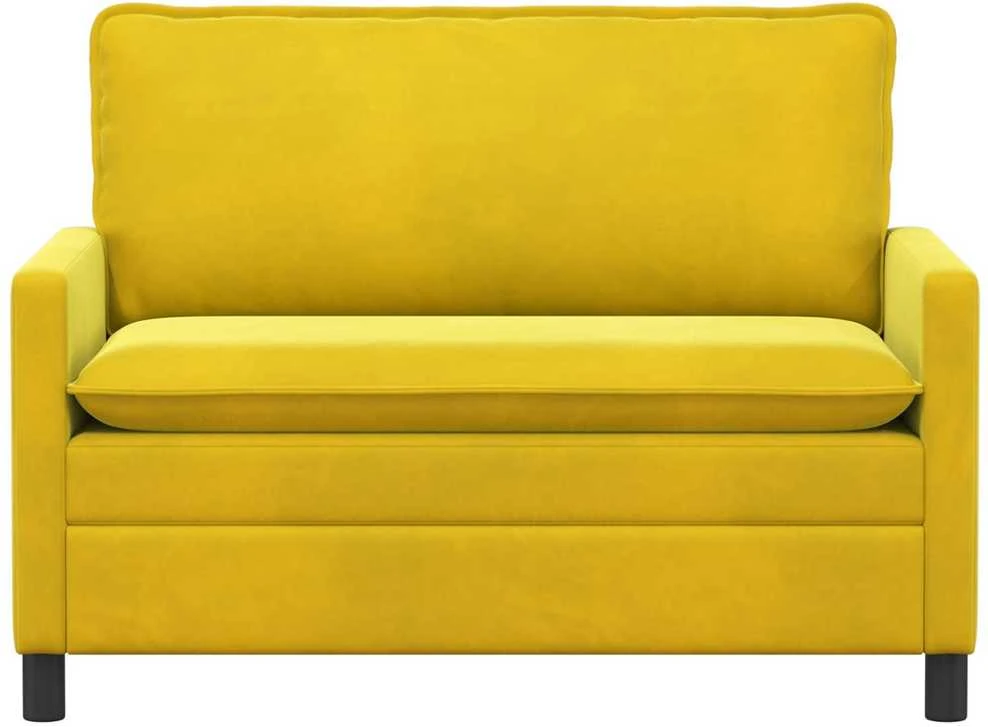Sofa Geltona 126 x 81 x 87,5 cm Aksomas