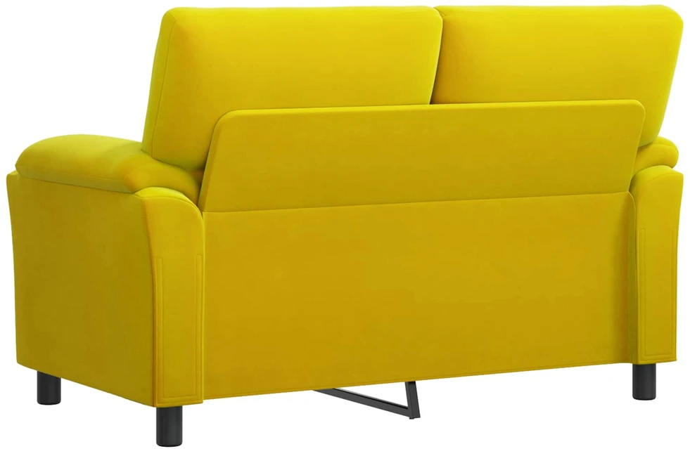 Sofa Geltona 154 x 85 x 93 cm Aksomas