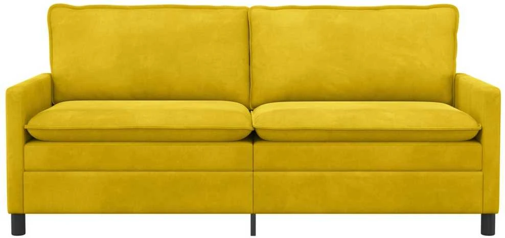 Sofa Geltona 196 x 81 x 87,5 cm Aksomas