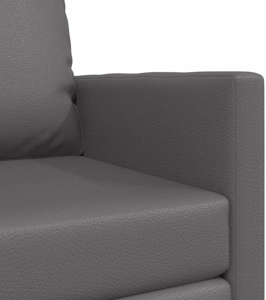 Sofa lova 60cm Pilka Dirbtinė Oda